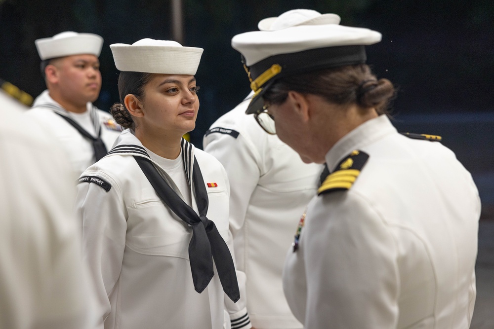 MCAS Beaufort Branch Health Clinic uniform inspection