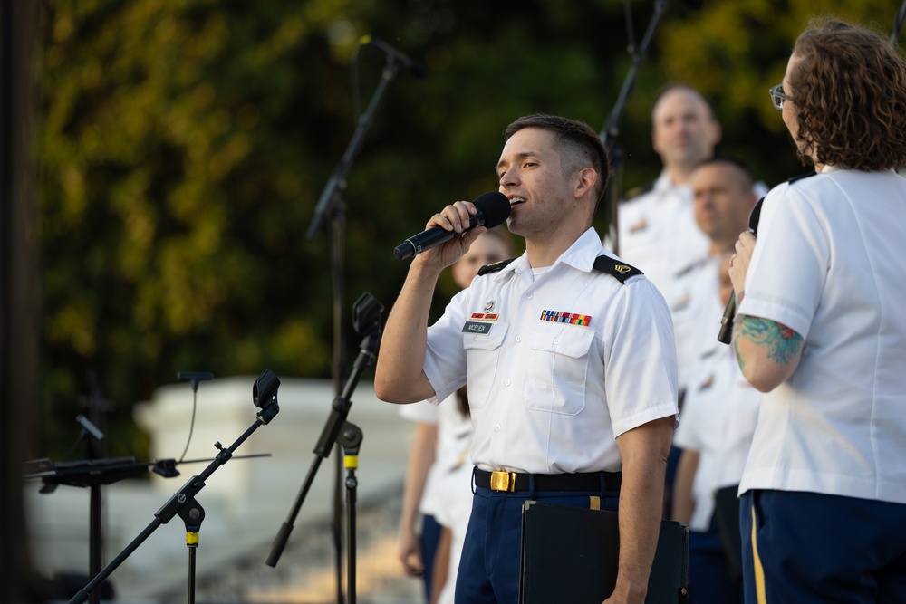 Army Chorus performs at U.S. Capitol