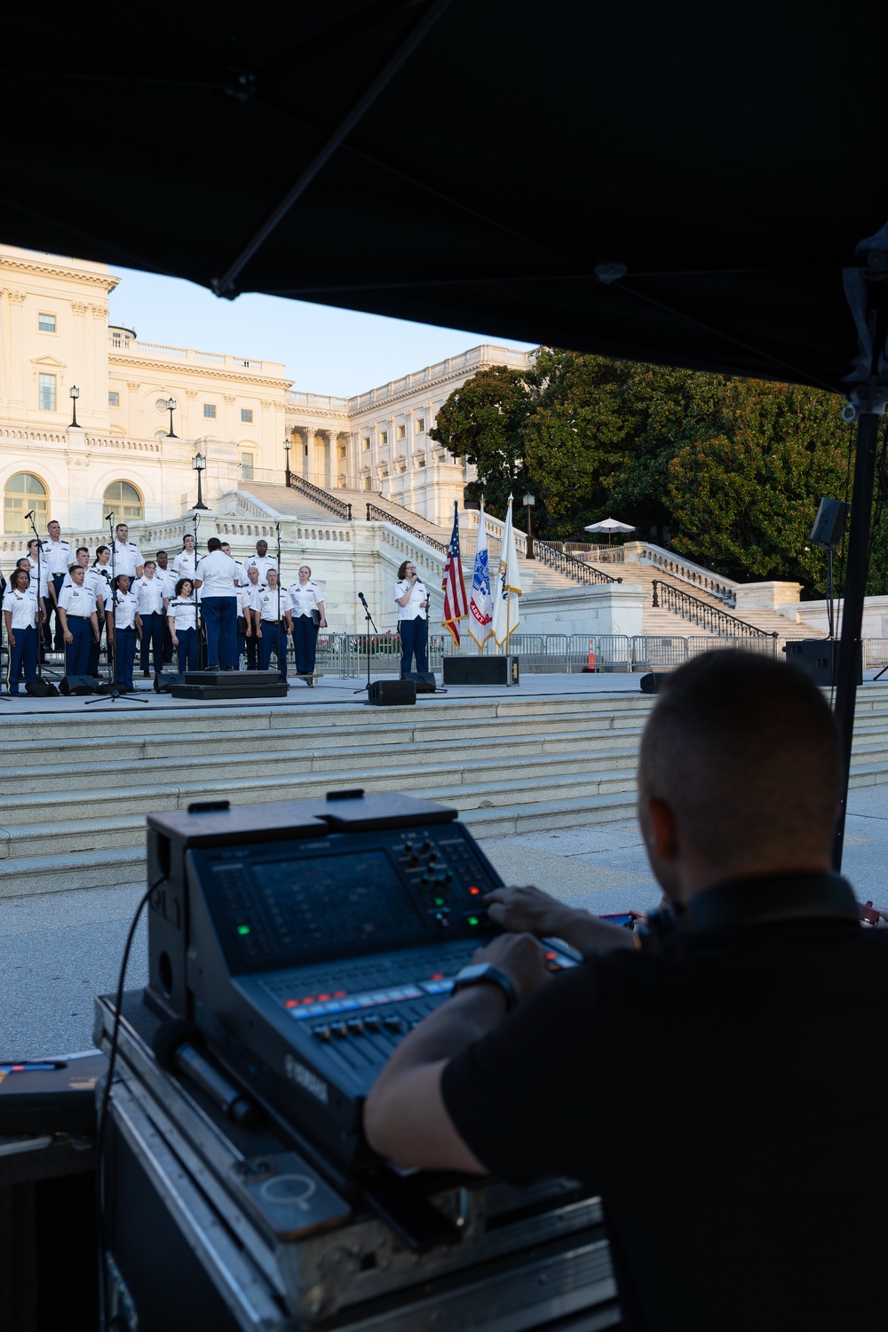 Army Chorus performs at U.S. Capitol