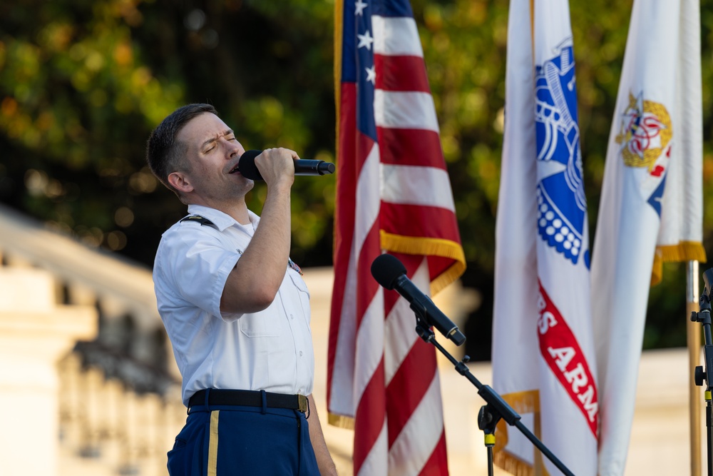 Army Chorus performs at U.S. Capitol