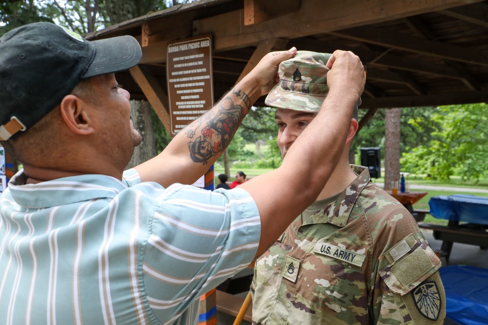 Staff Sgt Arnold Promotion Ceremony