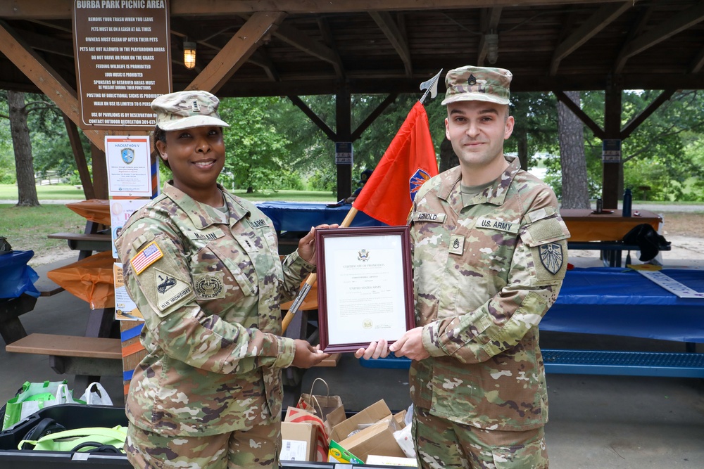 Staff Sgt Arnold Promotion Ceremony