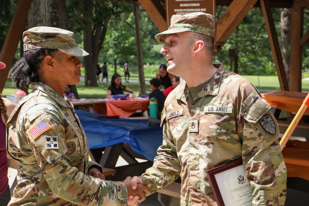 Staff Sgt Arnold Promotion Ceremony