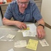 MAJ (Ret.) Griffin shares his Blood Donation cards