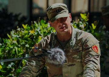 From Farewell to First Salute: 28th Public Affairs Detachment Marks Command Transition