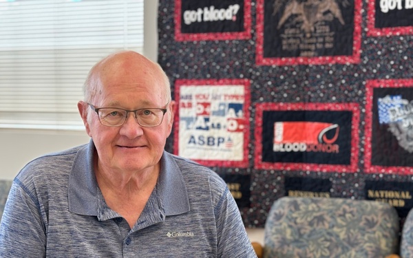 MAJ (Ret.) Darrell Griffin shares his Blood Donation Story