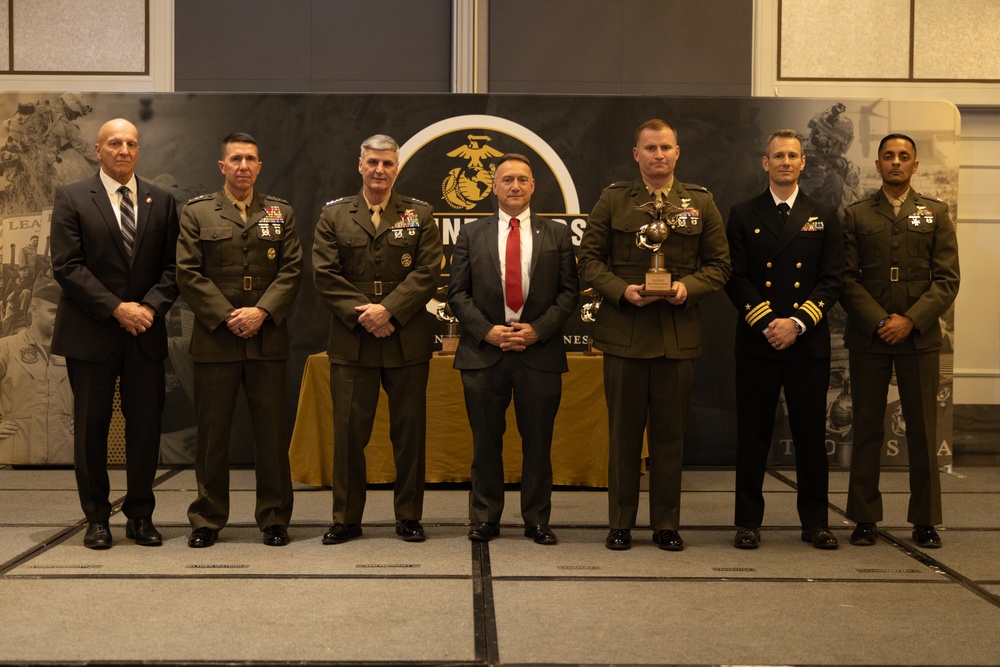 TECOM Members recognized during MCA Training and Education Awards Dinner