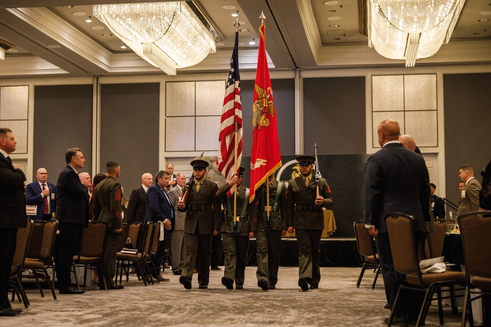 TECOM Members recognized during MCA Training and Education Awards Dinner
