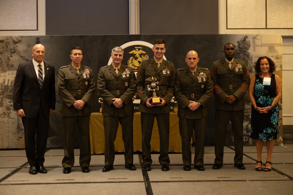 TECOM Members recognized during MCA Training and Education Awards Dinner