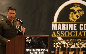 TECOM Members recognized during MCA Training and Education Awards Dinner
