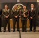 U.S. Marines and civilians awarded during MCA TECOM Awards Dinner