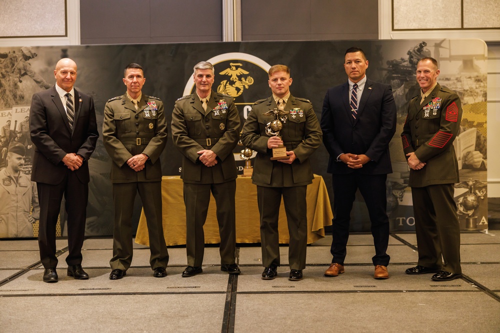 TECOM Members recognized during MCA Training and Education Awards Dinner