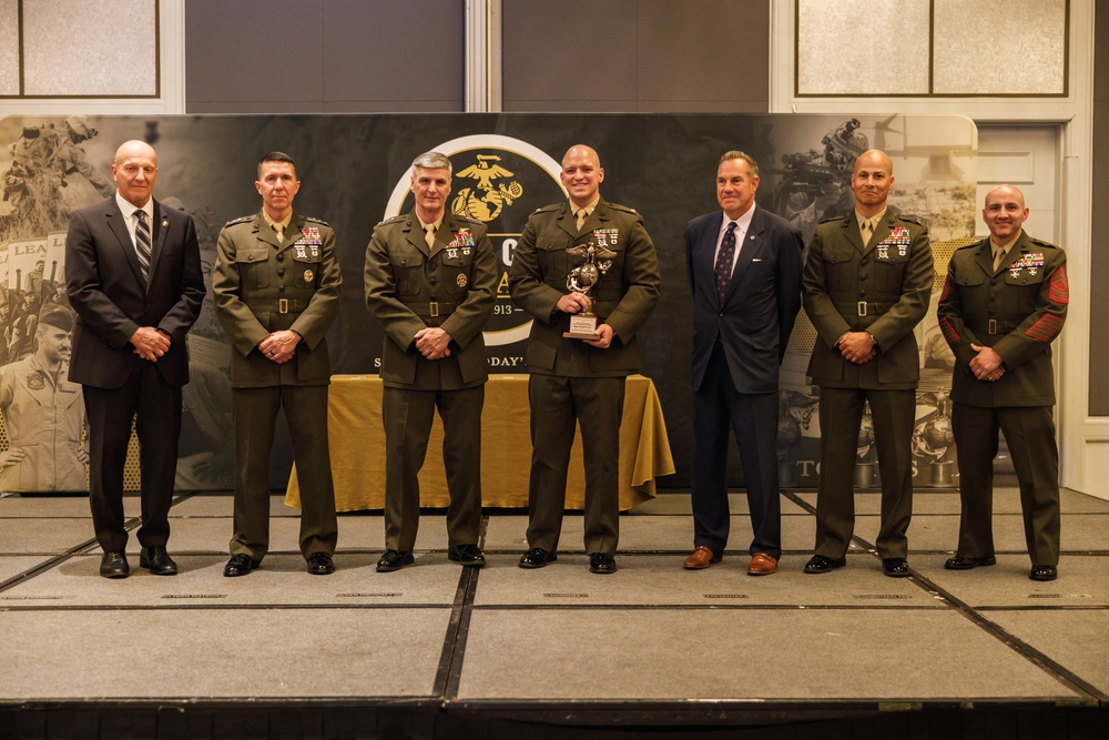 TECOM Members recognized during MCA Training and Education Awards Dinner