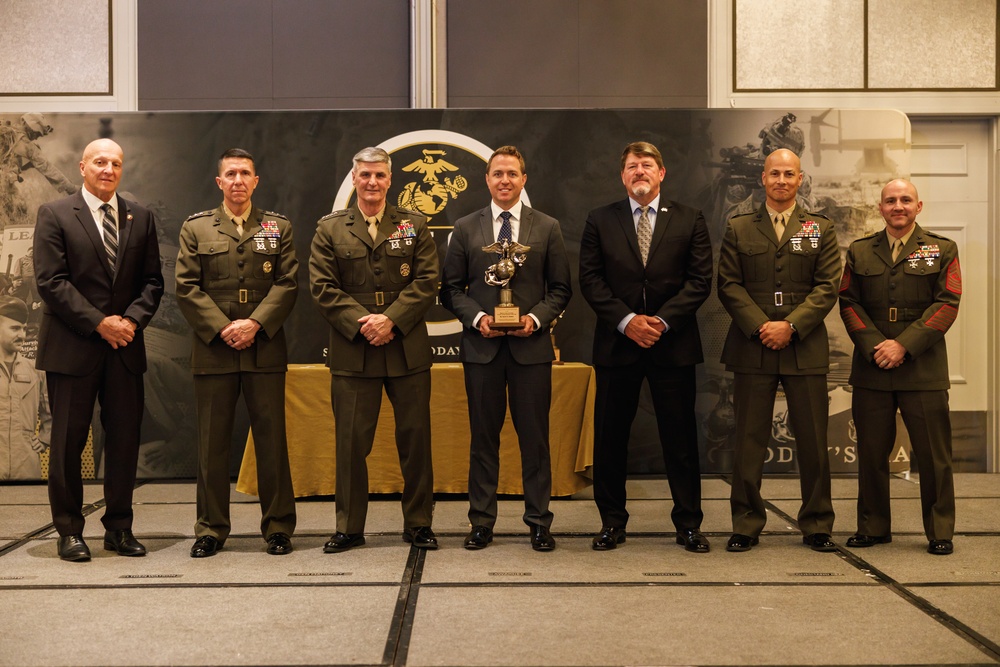 TECOM Members recognized during MCA Training and Education Awards Dinner