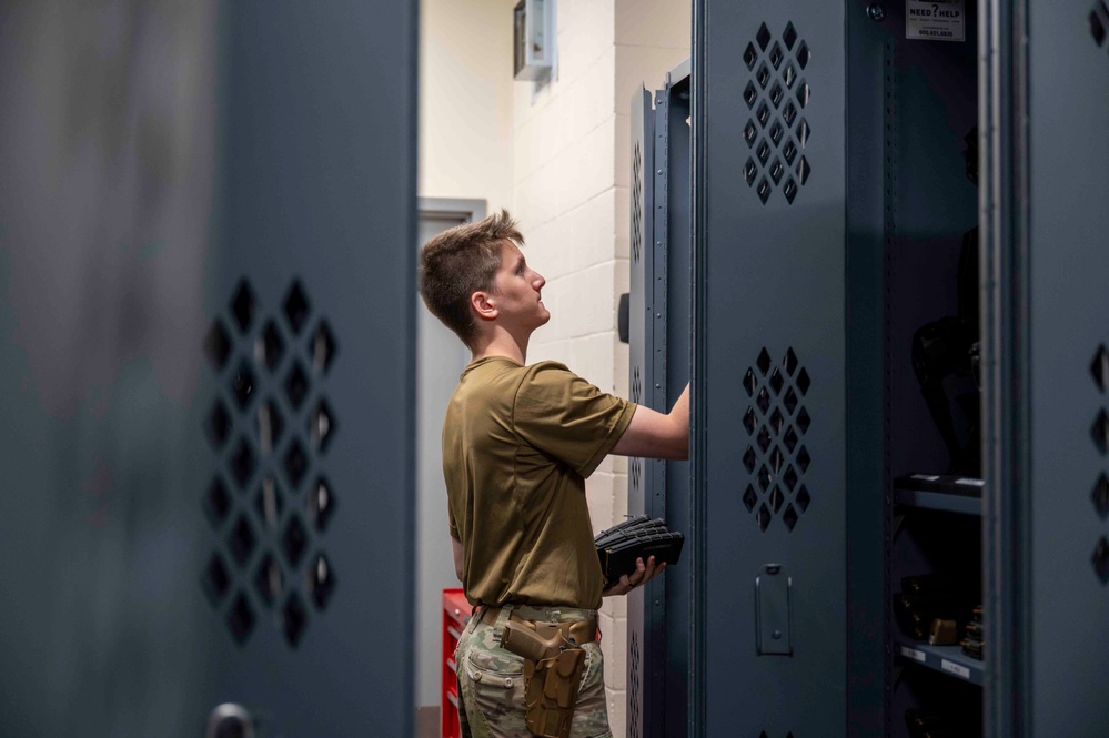 Fortress of defense: Fairchild's security forces armory