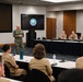 Adm. Faehnle Meets with the Mess