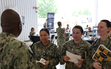 MyNavy Coaching Engages with Sailors at CDS Midlant