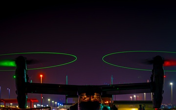 VMM-161 Night Shift Performs Training Flight