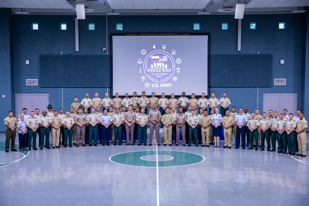 U.S., Colombian armies open PISAJ 21 to advance senior NCO professional development