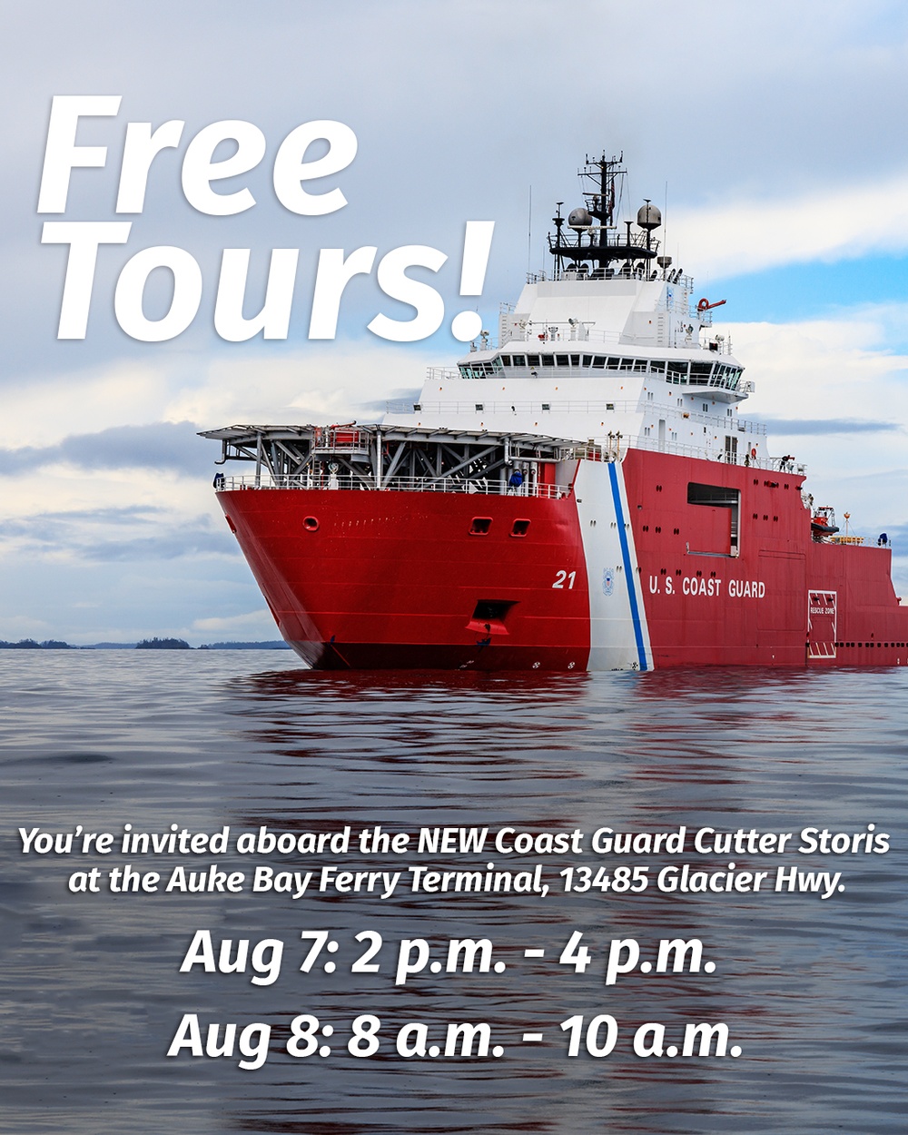 Coast Guard Cutter Storis Public Tours