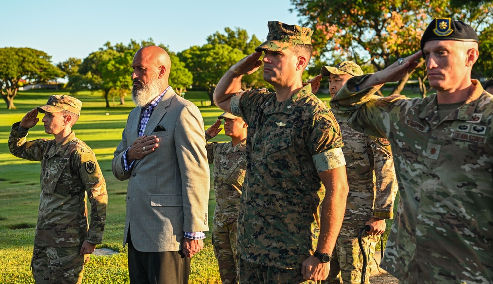 DPAA conducts disinterment ceremony