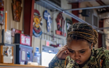 Sailors Assigned to Camp Lemonnier take Navy-Wide Advancement Exam