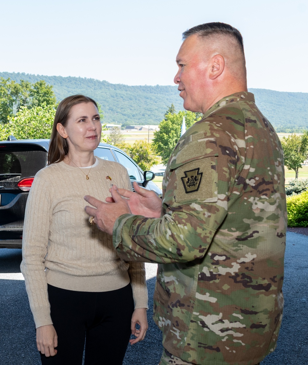 Pa. National Guard hosts Lithuania’s Minister of National Defense