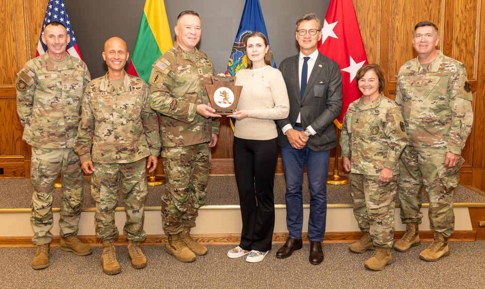Pa. National Guard hosts Lithuania’s Minister of National Defense