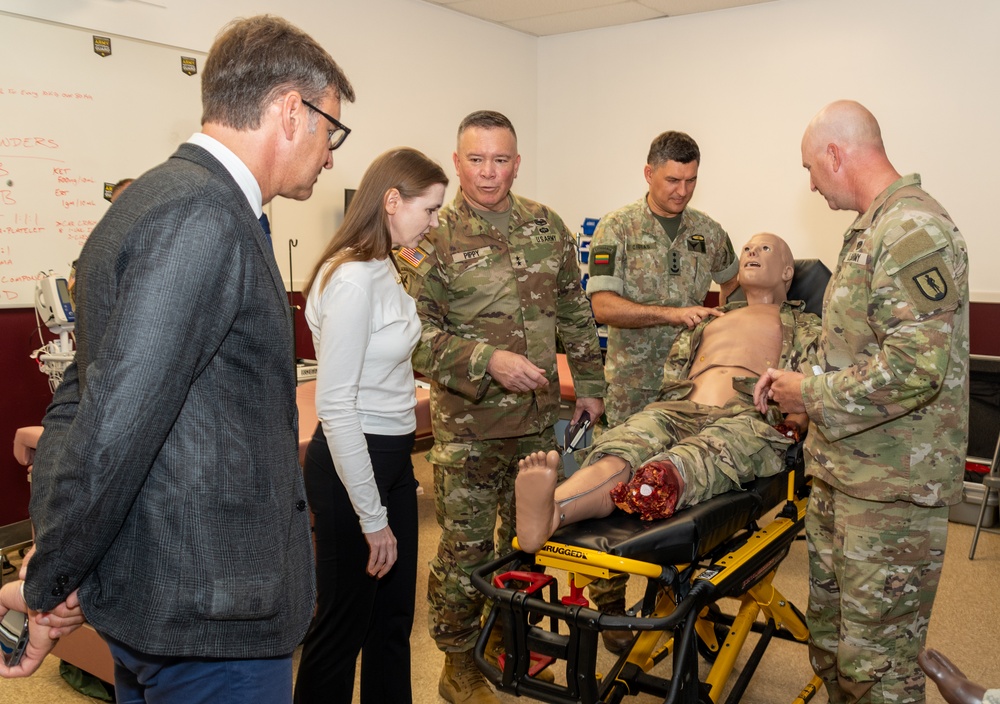 Pa. National Guard hosts Lithuania’s Minister of National Defense