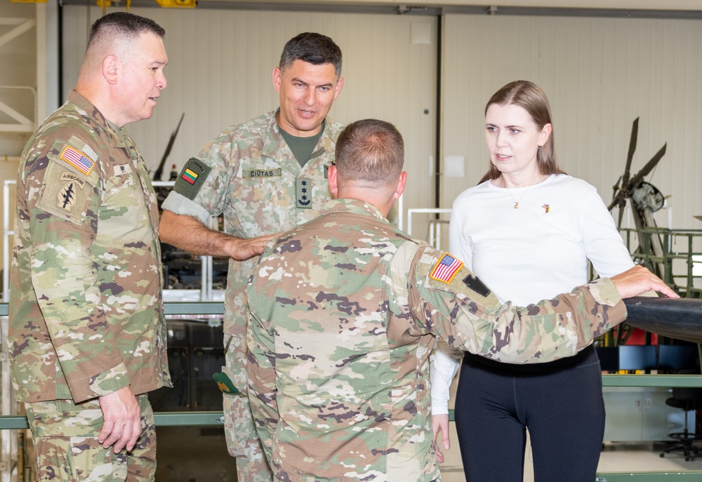 Pa. National Guard hosts Lithuania’s Minister of National Defense