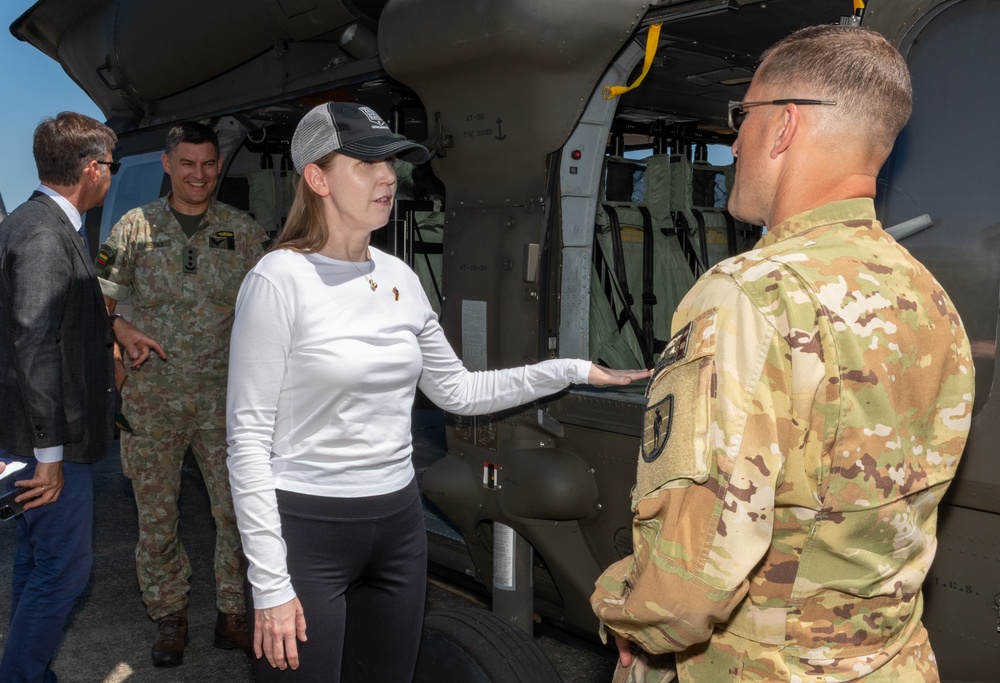 Pa. National Guard hosts Lithuania’s Minister of National Defense