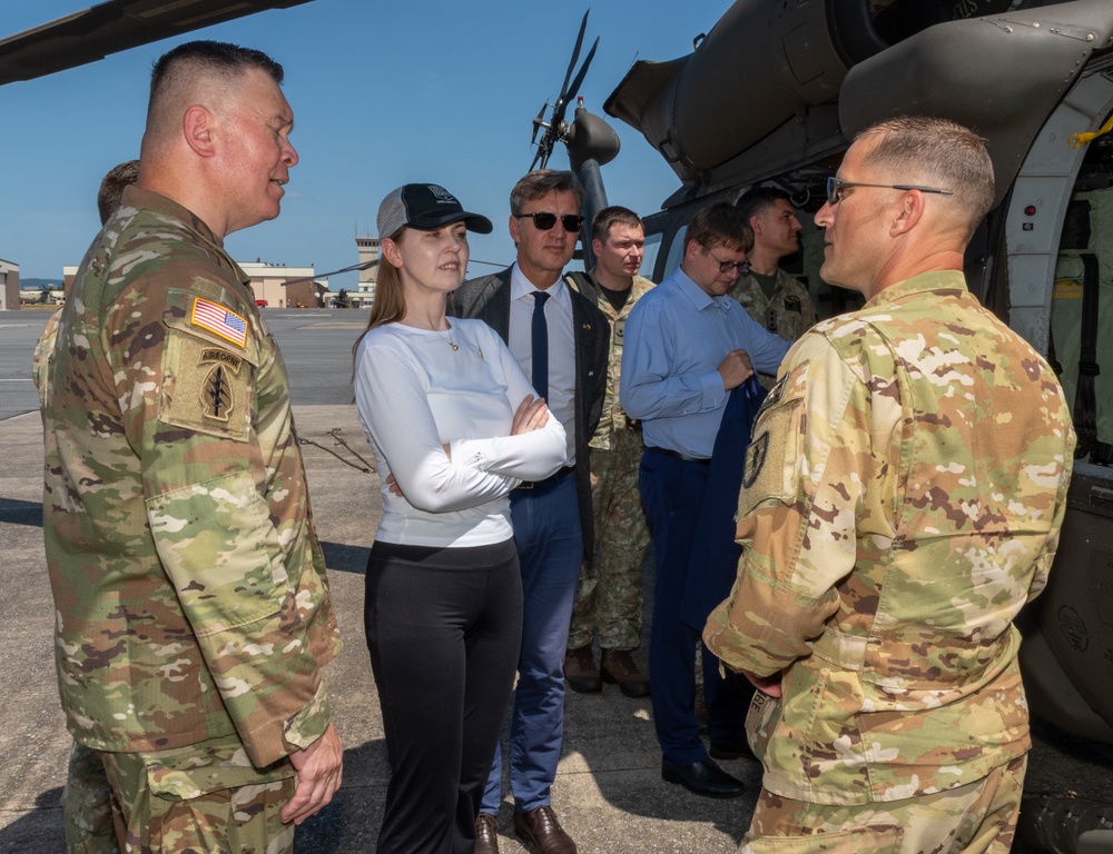 Pa. National Guard hosts Lithuania’s Minister of National Defense