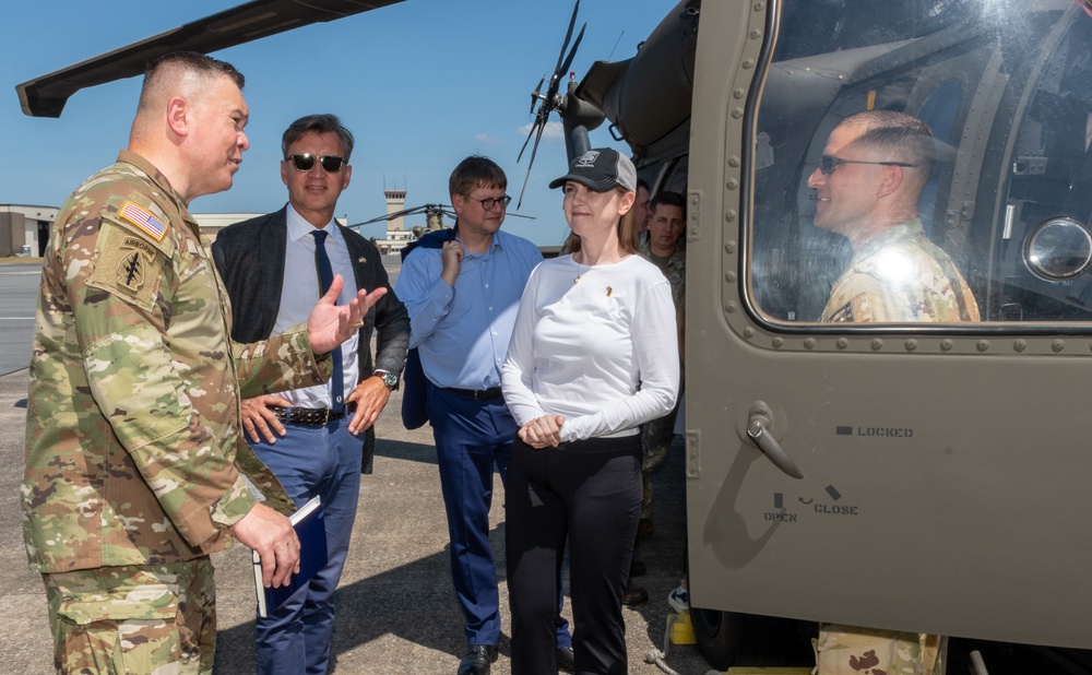 Pa. National Guard hosts Lithuania’s Minister of National Defense