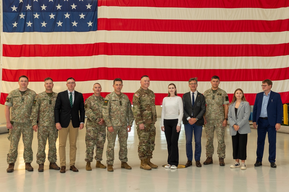 Pa. National Guard hosts Lithuania’s Minister of National Defense