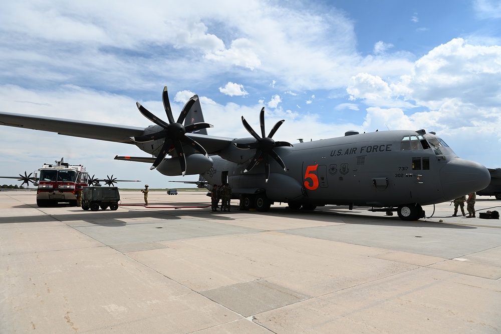 302d Airlift Wing Provides Aerial firefighting Support in Colorado