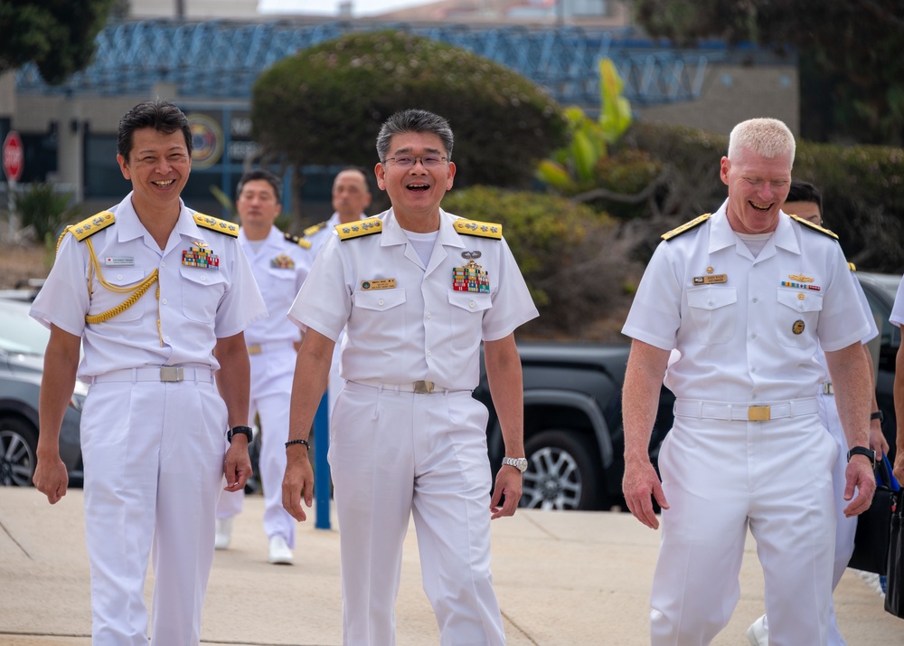 JMSDF FEF visits C3F, TTGP