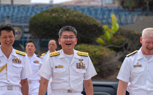 JMSDF FEF visits C3F, TTGP