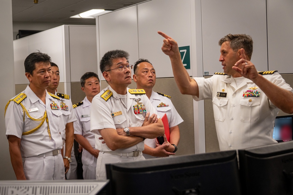 JMSDF FEF visits C3F, TTGP