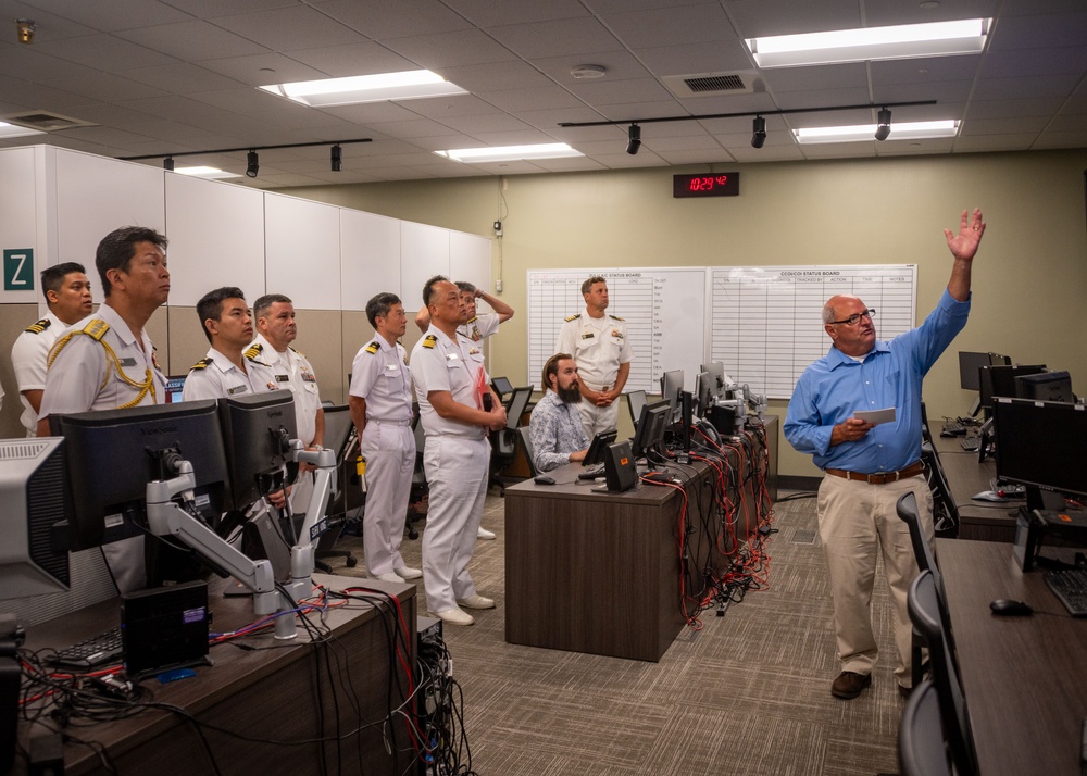 JMSDF FEF visits C3F, TTGP