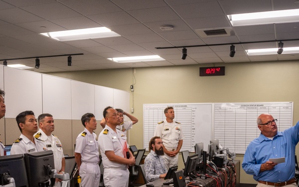 JMSDF FEF visits C3F, TTGP