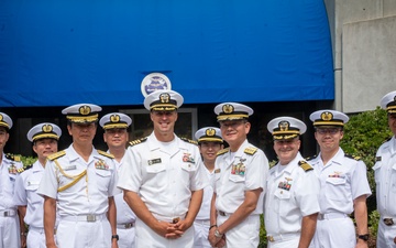 JMSDF FEF visits C3F, TTGP
