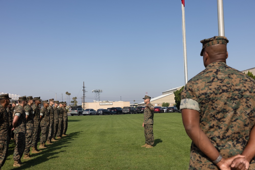3rd MAW Commanding General Frocks Col. Henry Dolberry Jr. to Brigadier General