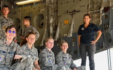 Civil Air Patrol takes flight with Altus C-17 crew