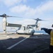 Osprey Deck Landing Aboard USS SOMERSET (LPD 25)