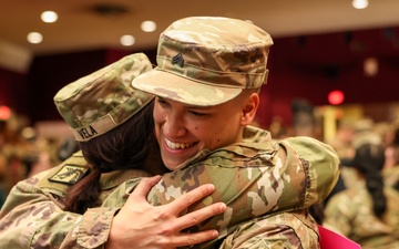 54th Quartermaster Company Soldiers Welcomed Home at Fort Lee