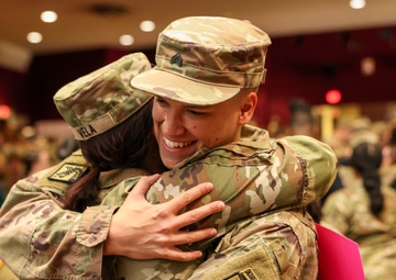 54th Quartermaster Company Soldiers Welcomed Home at Fort Lee