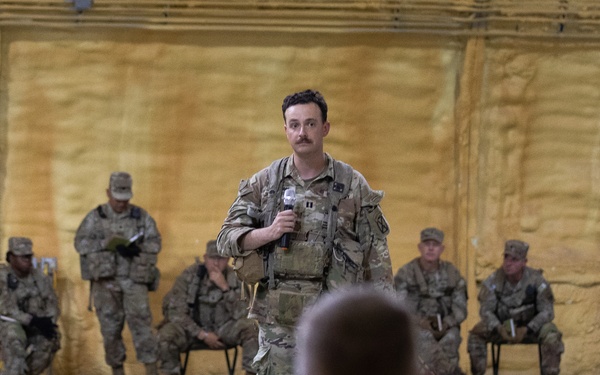 10th Mountain Division Exectutes a Combined Arms Rehearsal prior to JRTC