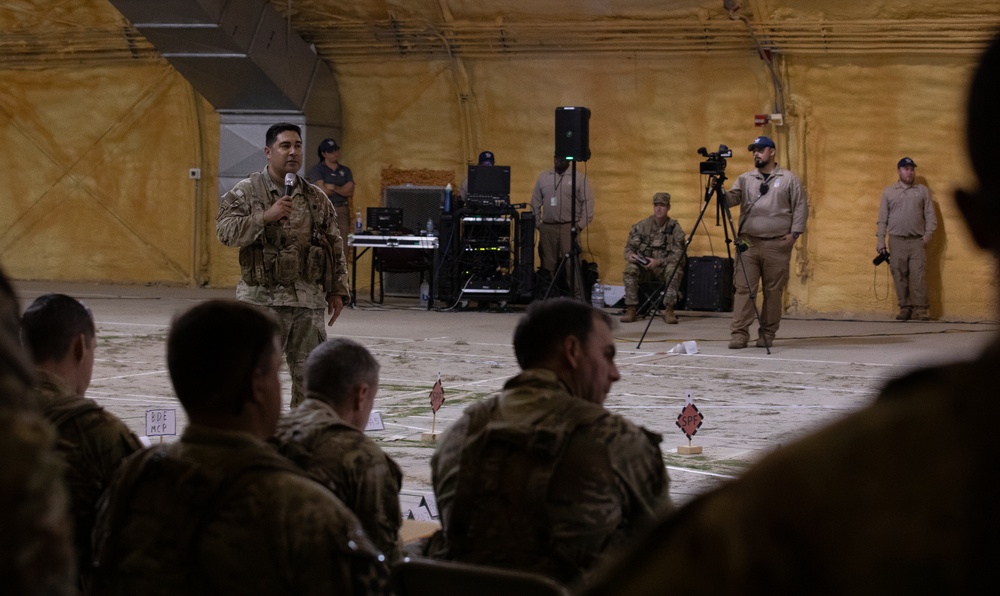 10th Mountain Division Exectutes a Combined Arms Rehearsal prior to JRTC