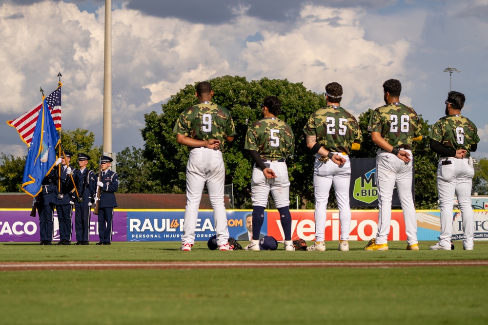 Military Appreciation Night at San Antonio Missions Game