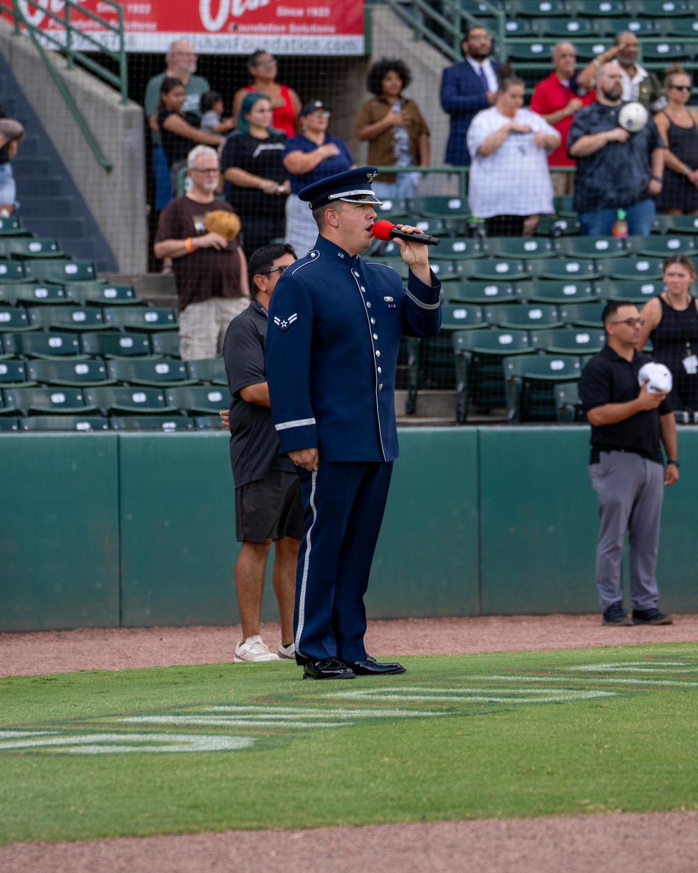 Military Appreciation Night at San Antonio Missions Game